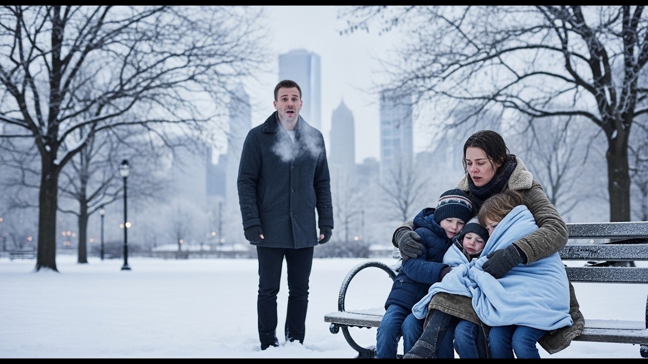 He Was a Billionaire Now — But Seeing His Ex and Their Twins Freezing on a Park Bench Brought His