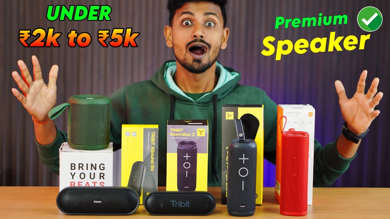 TOP 5⚡ Best Bluetooth Speaker in 2025 India!🔊🔥 - DON'T MISS