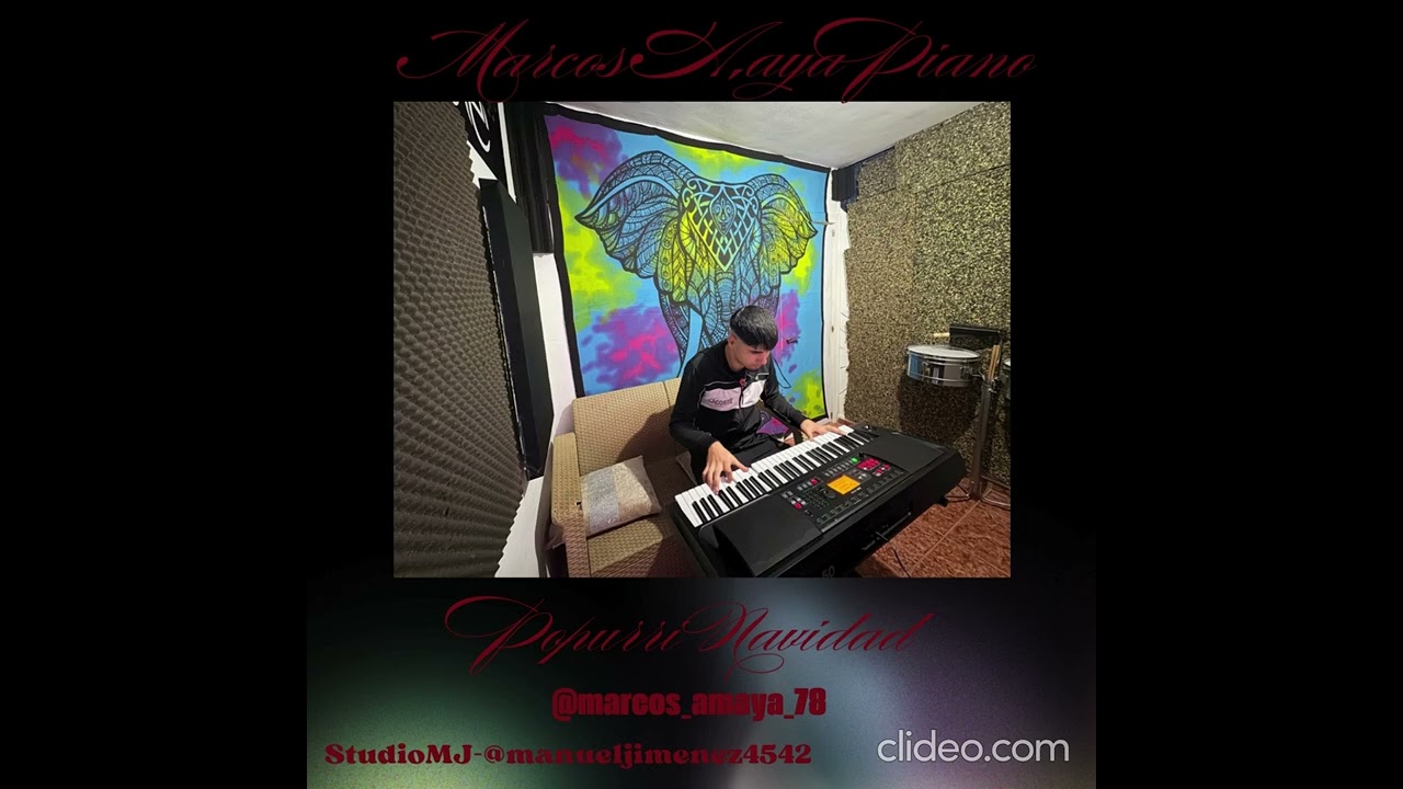 MarcosAmayaPiano -contacto @marcos_amaya78 - Popurri  2025 -contacto StudioMJ @manueljimenez4542