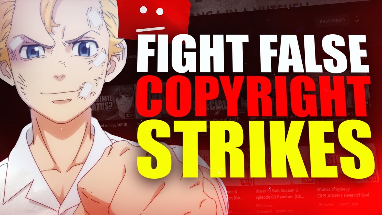 How Anime Youtubers Dispute Copyright Strikes