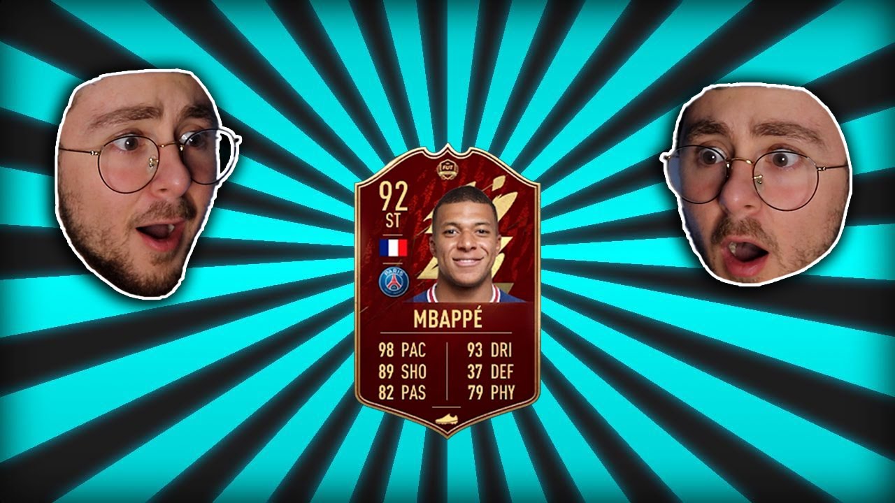 OMG I GOT 92 RED MBAPPE ON MY FIFA 22 RTG!