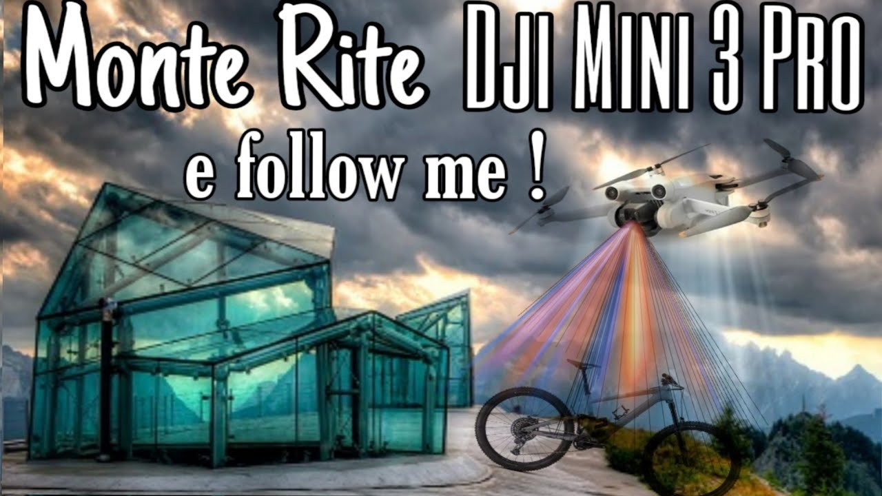 Monte Rite con vista a 360&deg;che SPETTACOLO! e Primo Test Dji Mini 3 Pro con ACTIVE TRACK e FOLLOW ME!