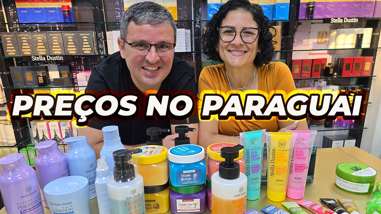 Loja no Paraguai de perfumes e cosméticos, preços e novidades Charme Perfumaria