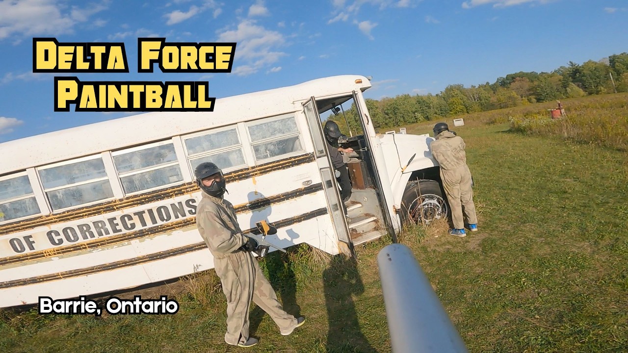 Day at Delta Force Paintball - Barrie, Ontario