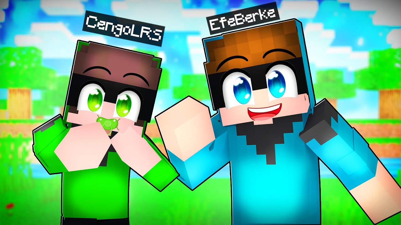 KÜÇÜK KARDEŞİMİ KURTARDIM (Minecraft)