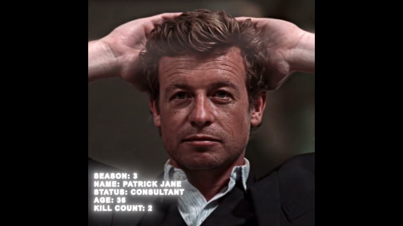 Patrick Jane Transformation | The Mentalist  #edit  #tvshow#simonbaker #thementalist #redjohn