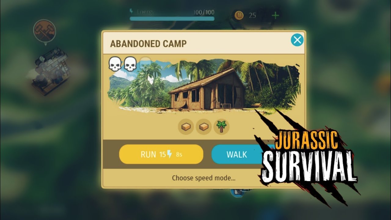 Jurassic Survival | Abandoned Camp | Quick Guide
