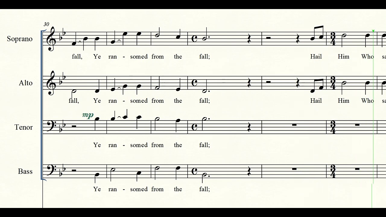All Hail the Power of Jesus Name   Soprano