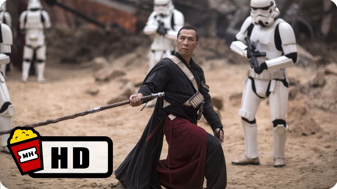 Chirrut vs. Stormtroopers Scene - Star Wars Rogue One (2016)