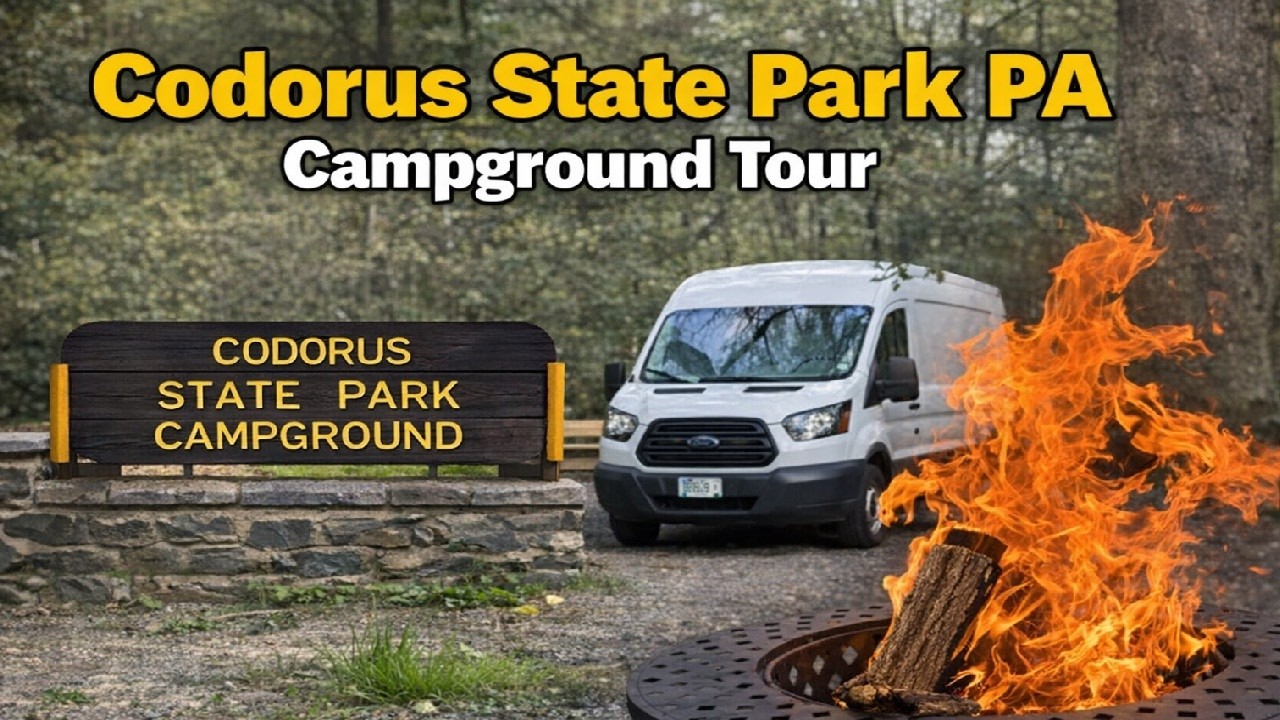 Codorus State Park Campground Tour Lake Marburg Hanover PA