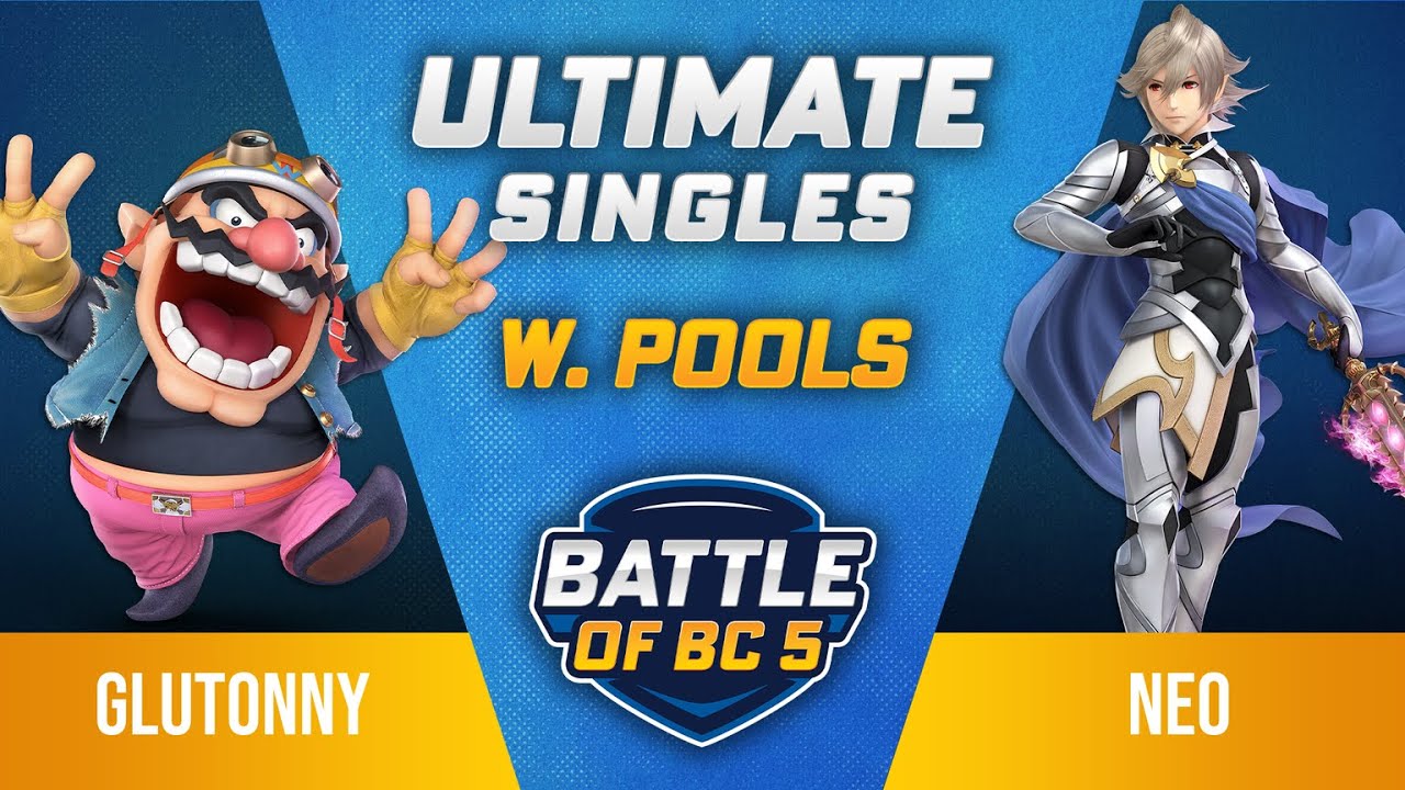 Glutonny (Wario) vs Neo (Corrin) - Ultimate Singles Winners Top 64 - Battle of BC 5