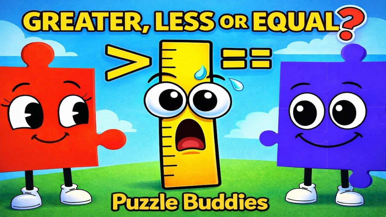 Greater Than or Less Than? | Fun Math Game for Kids