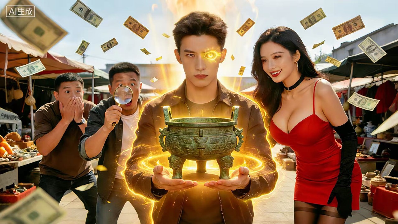 Após renascer, despertei o olho divino e ganhei bilhões, rumo ao topo!