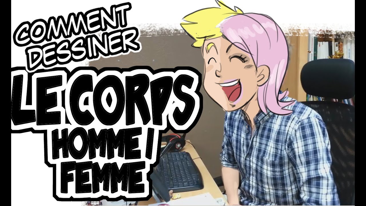 Dessiner le corps ( homme/femme )