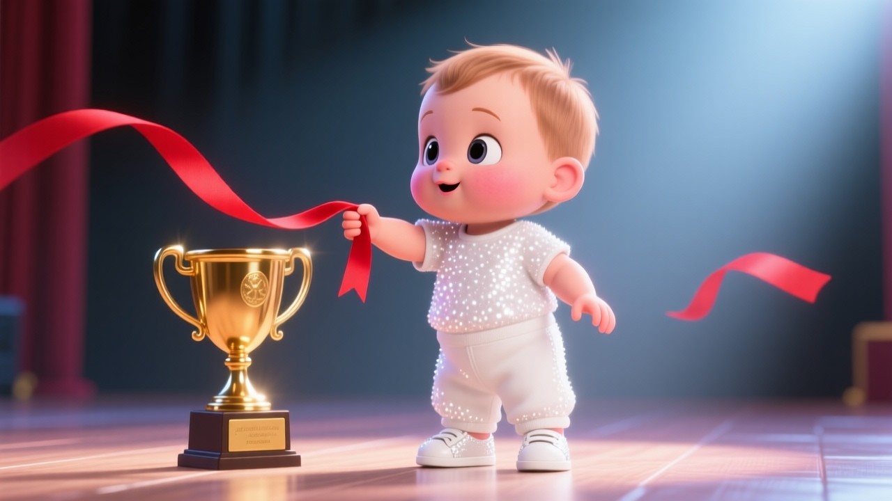 Rainbow Ribbon Show 🌈 | Colorful Kids Song | Fun Learning Nursery Rhyme