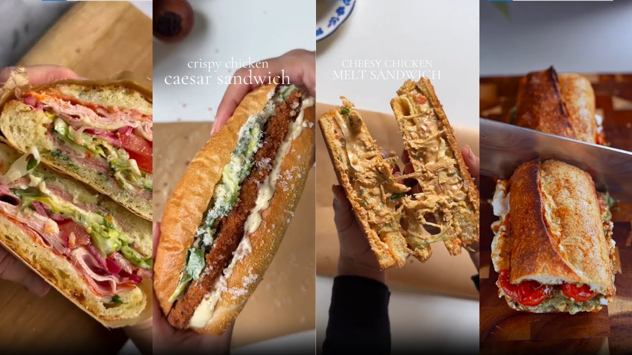 QUICK and EASY Sandwich Ideas to Try | TikTok Cooking Compilation