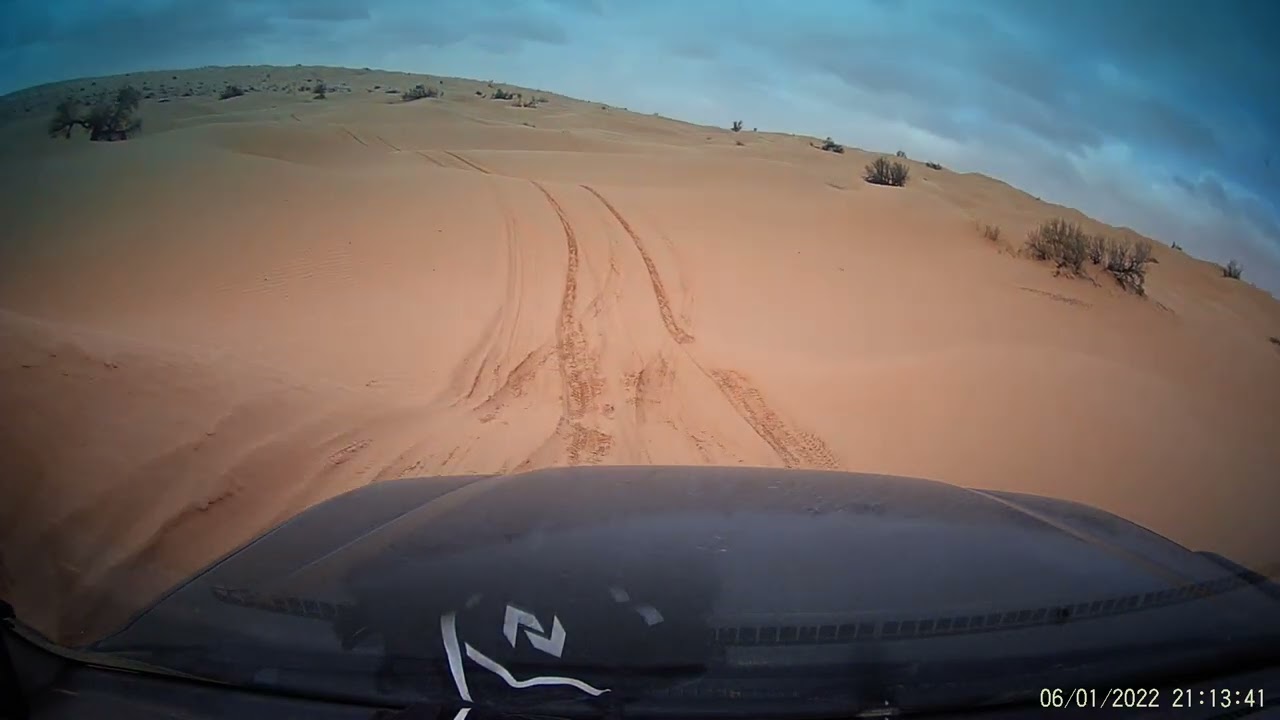 easy climb dash cam Toyota landCruiser hzj 105 desert tunisia