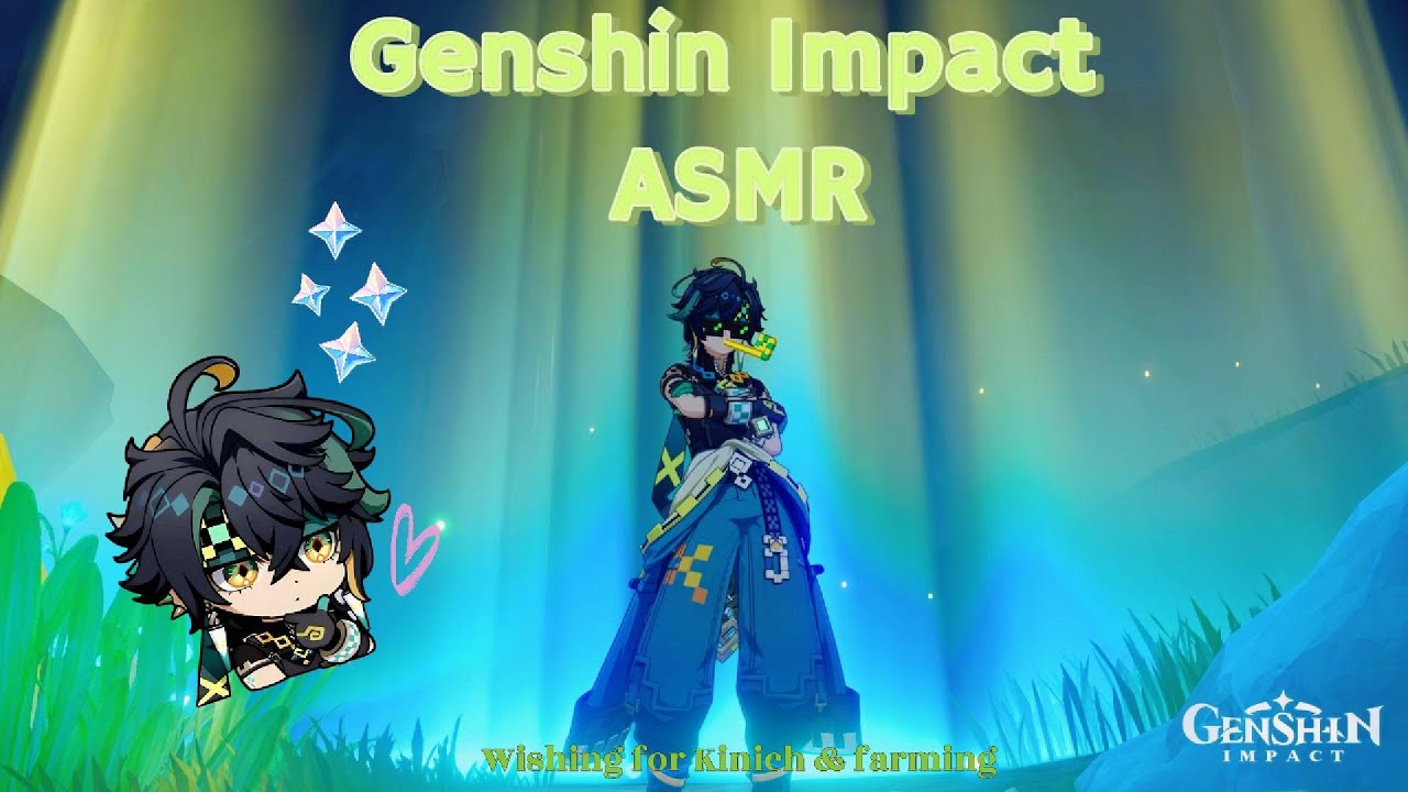 Pulling for Kinich! ⟡ Genshin Impact ASMR ⟡ keyboard & whispers ⟡