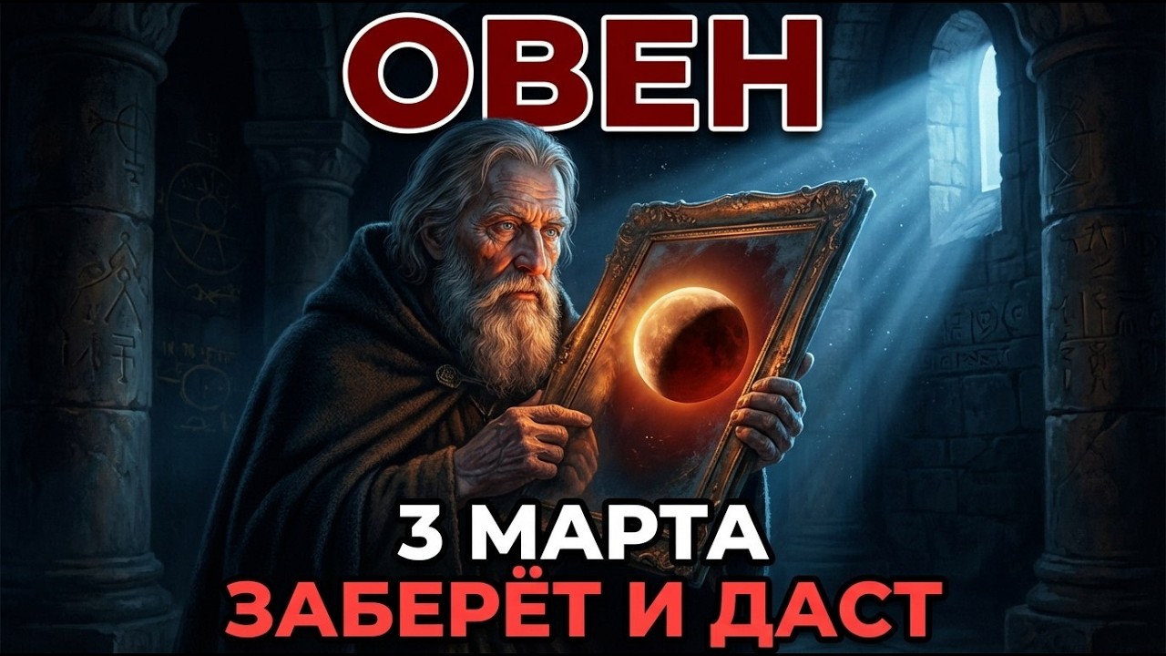 ОВЕН: 3 МАРТА ИЗМЕНИТ ВСЁ. Лунное затмение — почему Дева и при чём тут вы