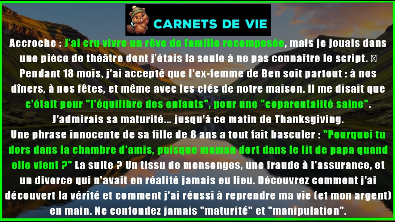 « J'ai découvert que mon futur mari n'était jamais vraiment parti de chez son ex. »