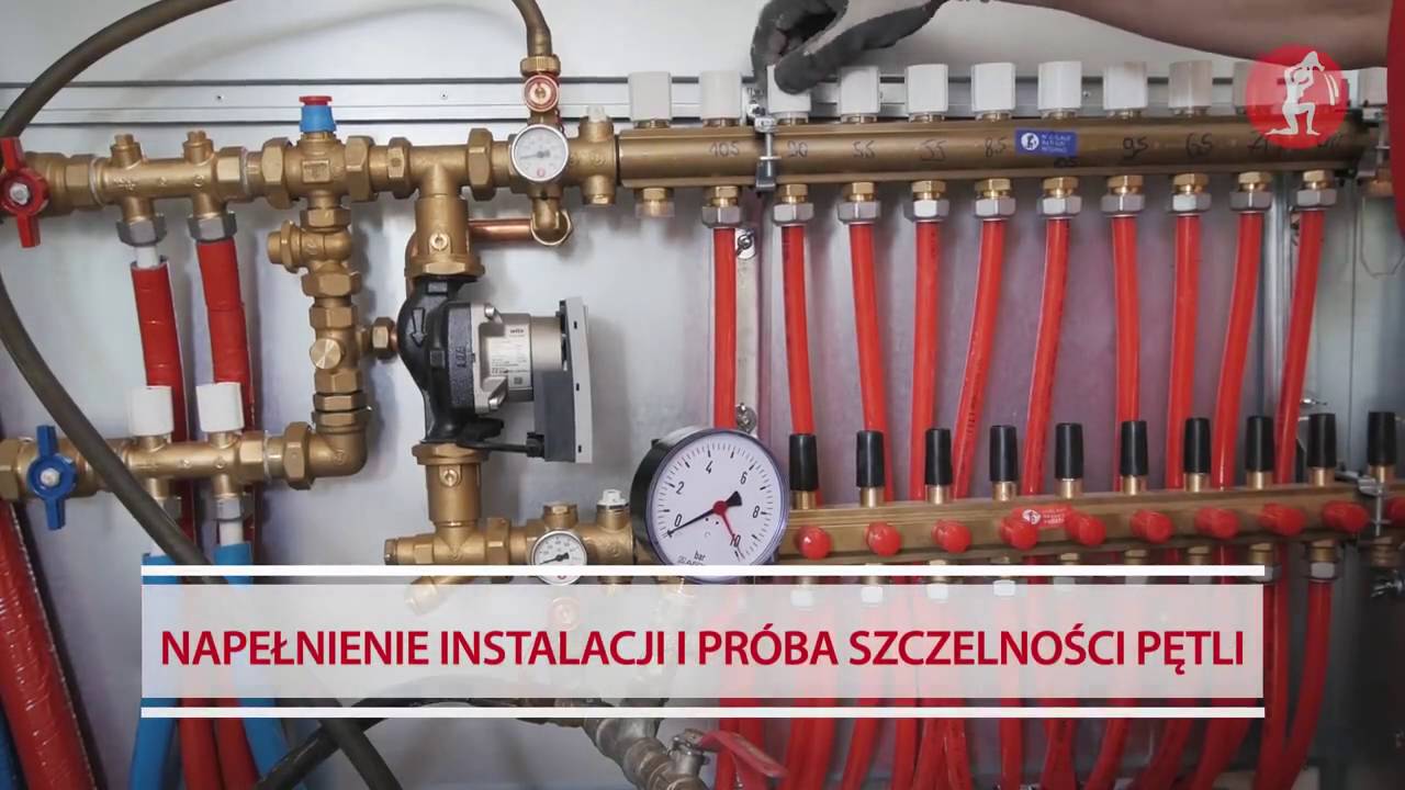 Giacomini Spider- Поставување на подно греење