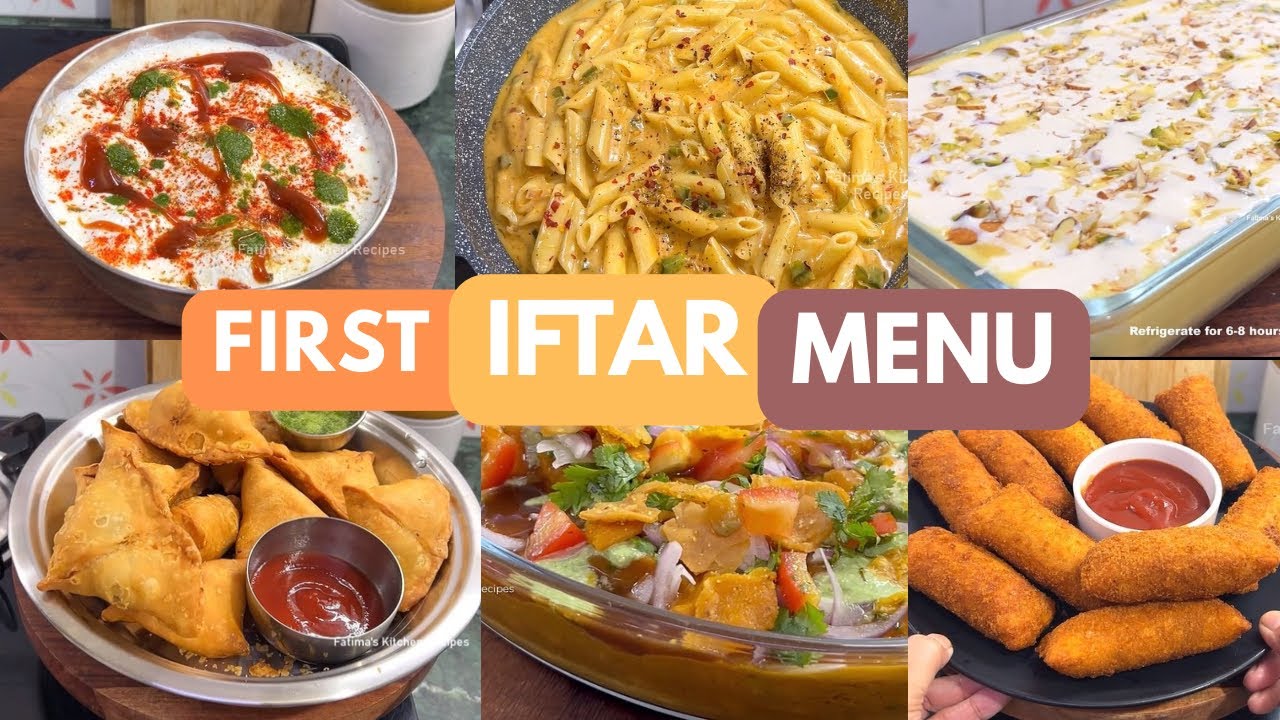 Ramadan First Iftar Special Recipes❗️Super Easy Ramadan First Iftar Menu By Fatima's Kitchen Recipes