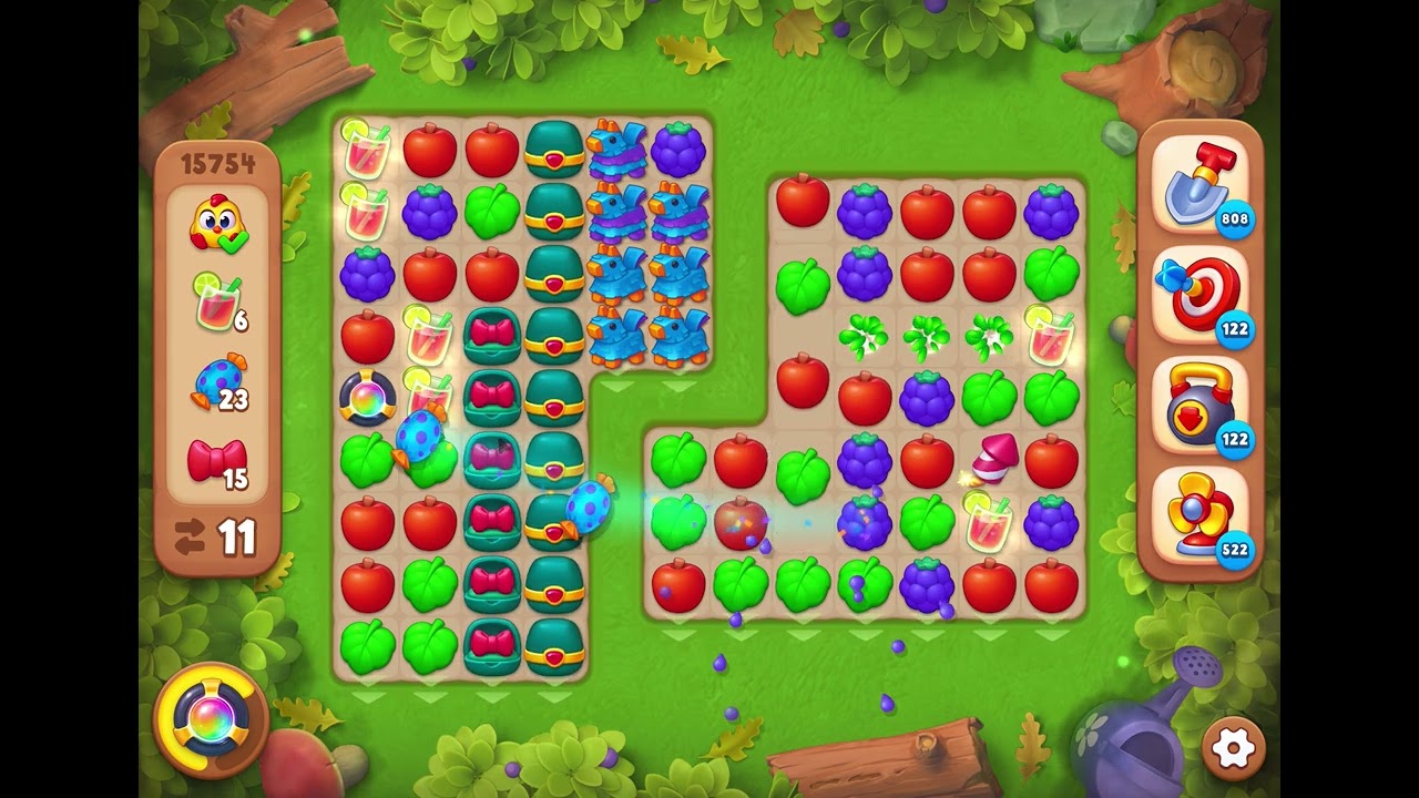GardenScapes Level 15754 no boosters 
