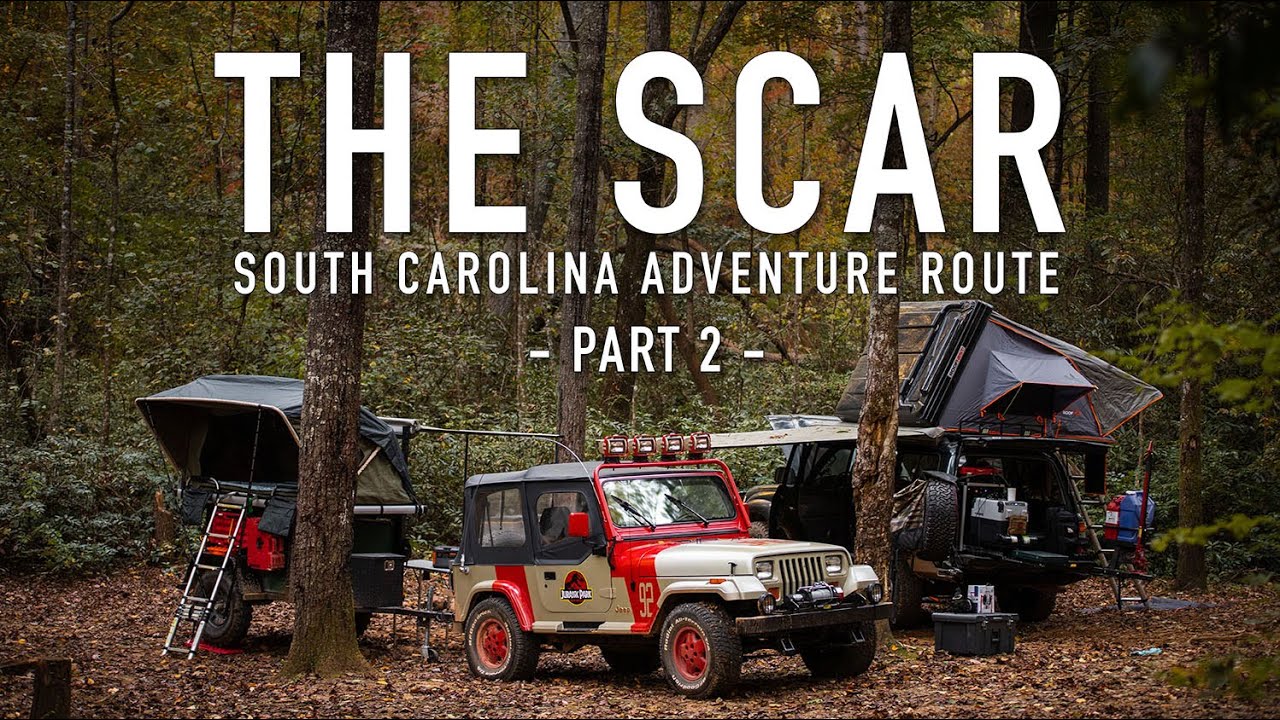 Jeep YJ and Built Land Cruiser overlanding on the SCAR - Part 2