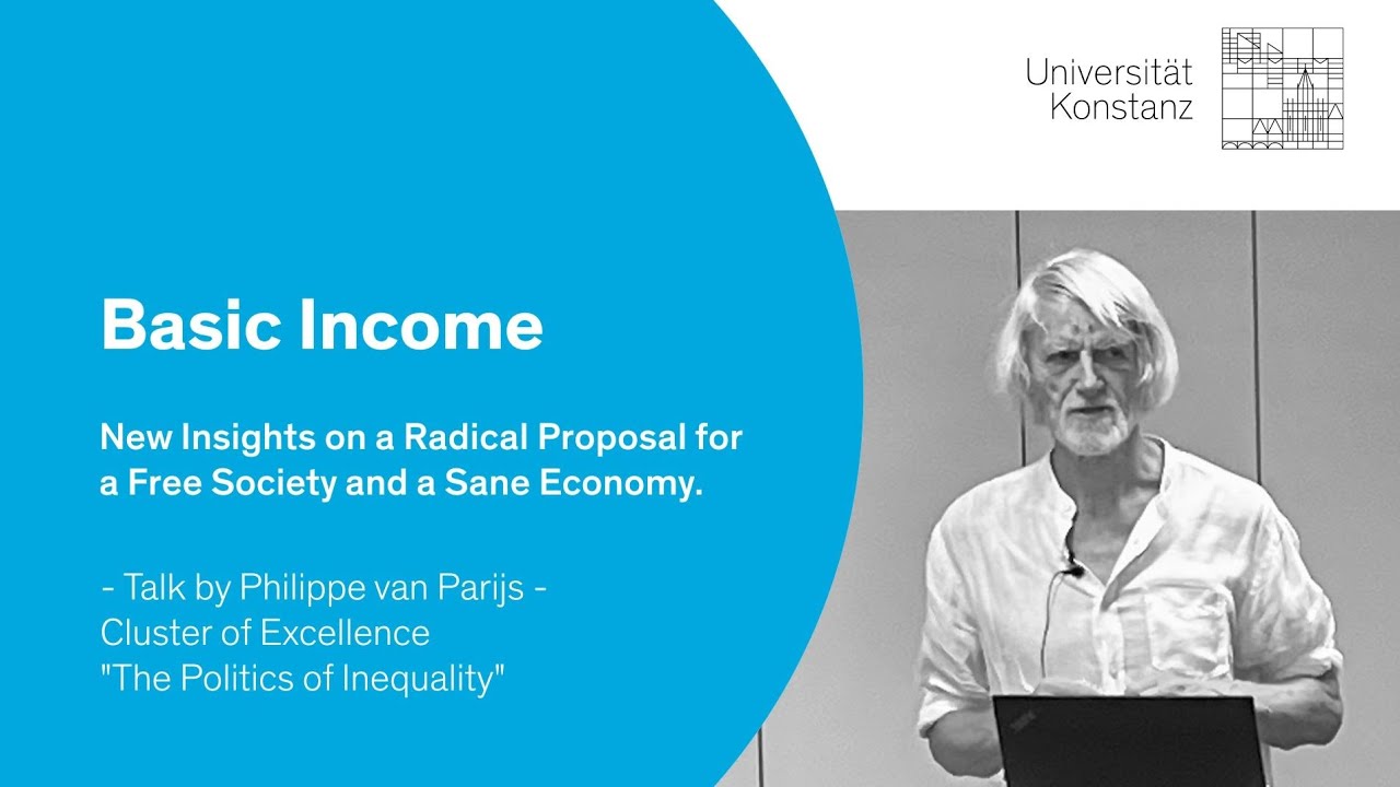 Talk by Philippe van Parijs: 