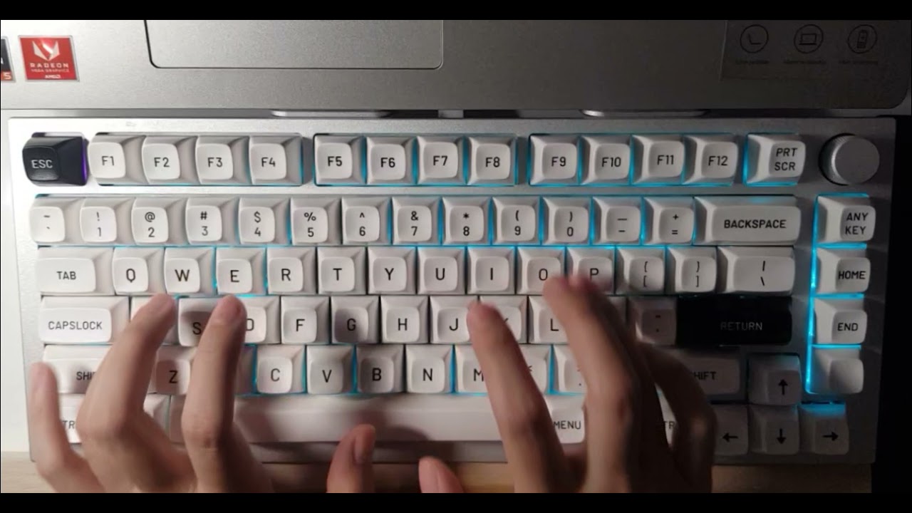 GMMK Pro with Tealios V2 Lubed & Filmed | Drop BoW MT3 Profile Keycaps