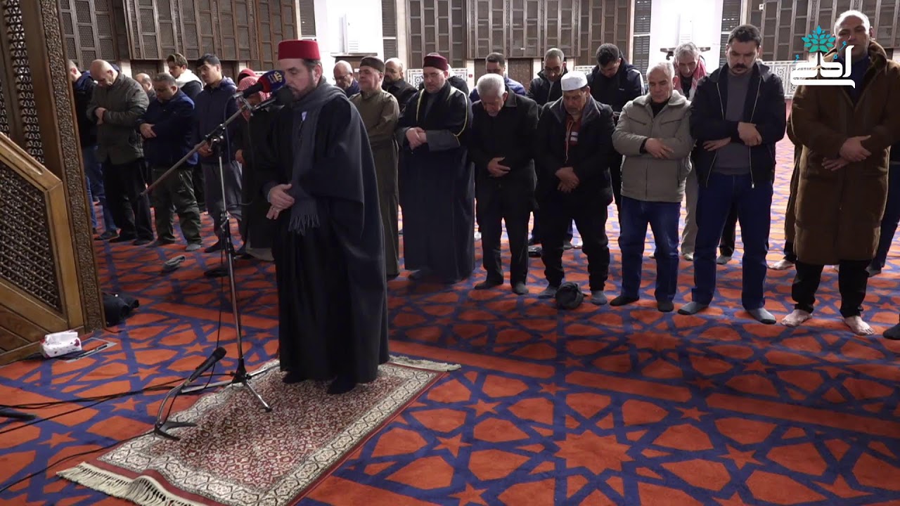 فترة #السحور من مسجد الملك المؤسس طيب الله ثراه في العاصمة عمان 1-3-2026م.
