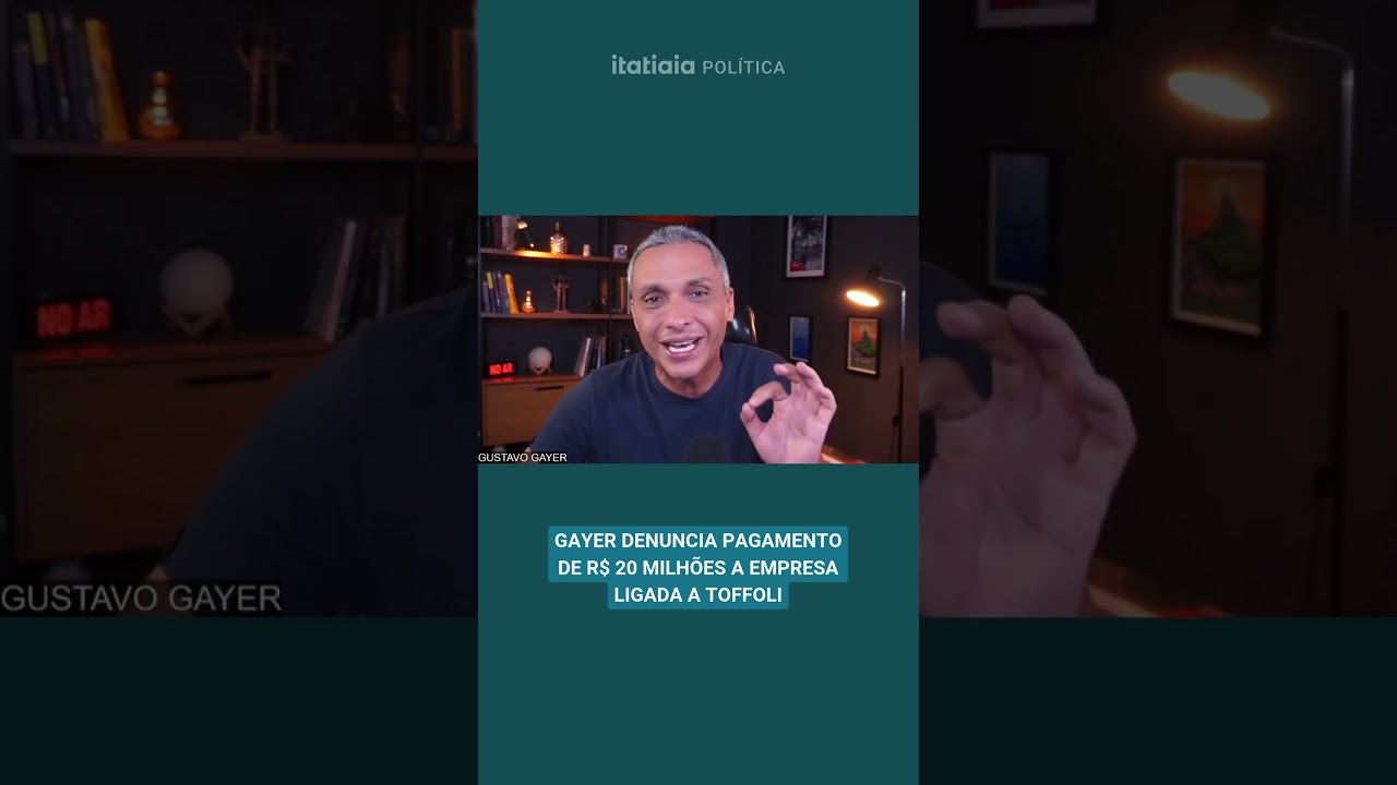 GAYER DENUNCIA PAGAMENTO DE R$ 20 MILH&Otilde;ES A EMPRESA LIGADA A TOFFOLI