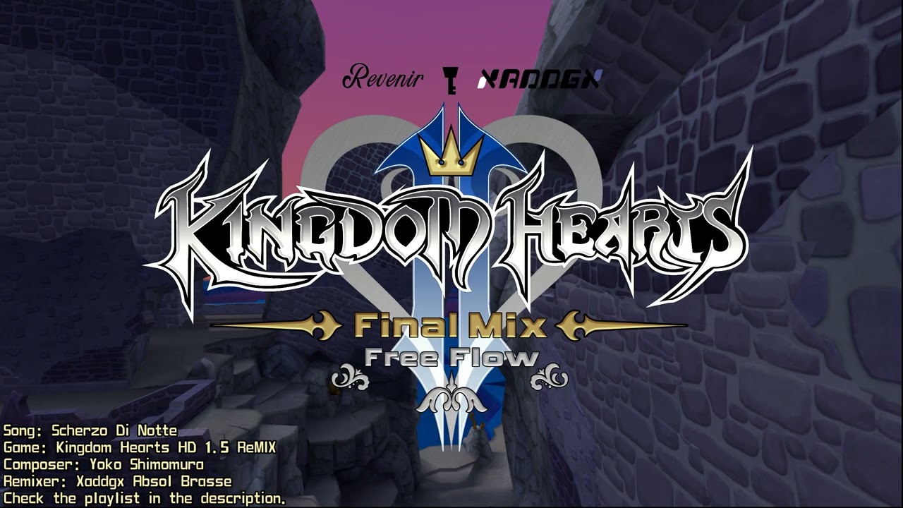 Kingdom Hearts II: FFVII Mod OST - Scherzo Di Notte (Enhanced)