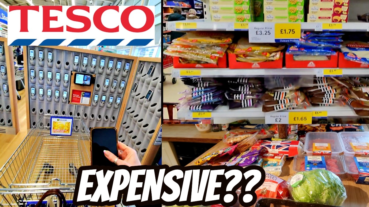 Покупки продуктов в Tesco ~ Действительно ли это самый дешевый вариант?