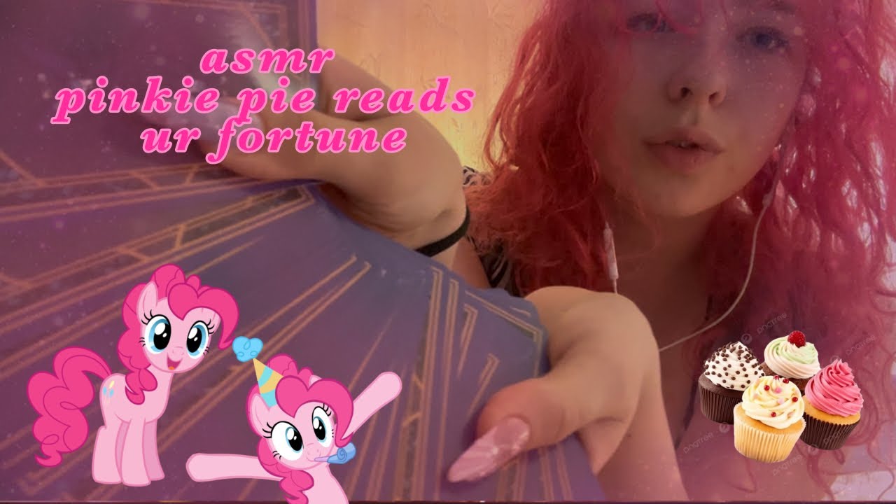ASMR Pinkie Pie Reads Your Fortune 🔮🧁💖 (mlp tarot roleplay)