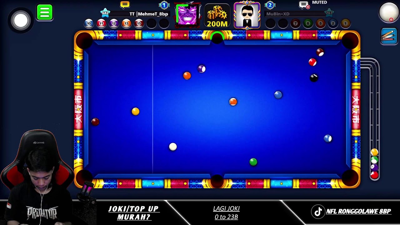 8 Ball Pool OSAKA 200M😨😱