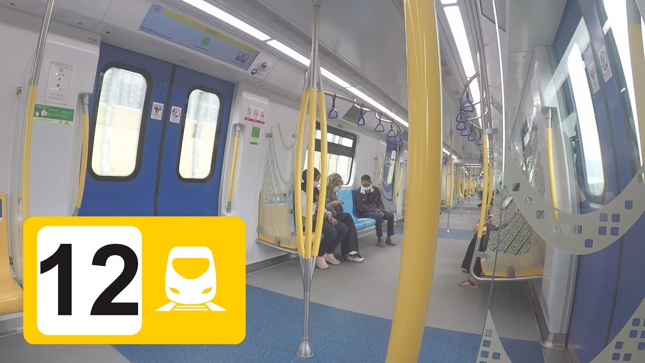 [FULL] MRT Putrajaya line Phase 1 Westbound Ride   ft. Ducky Train