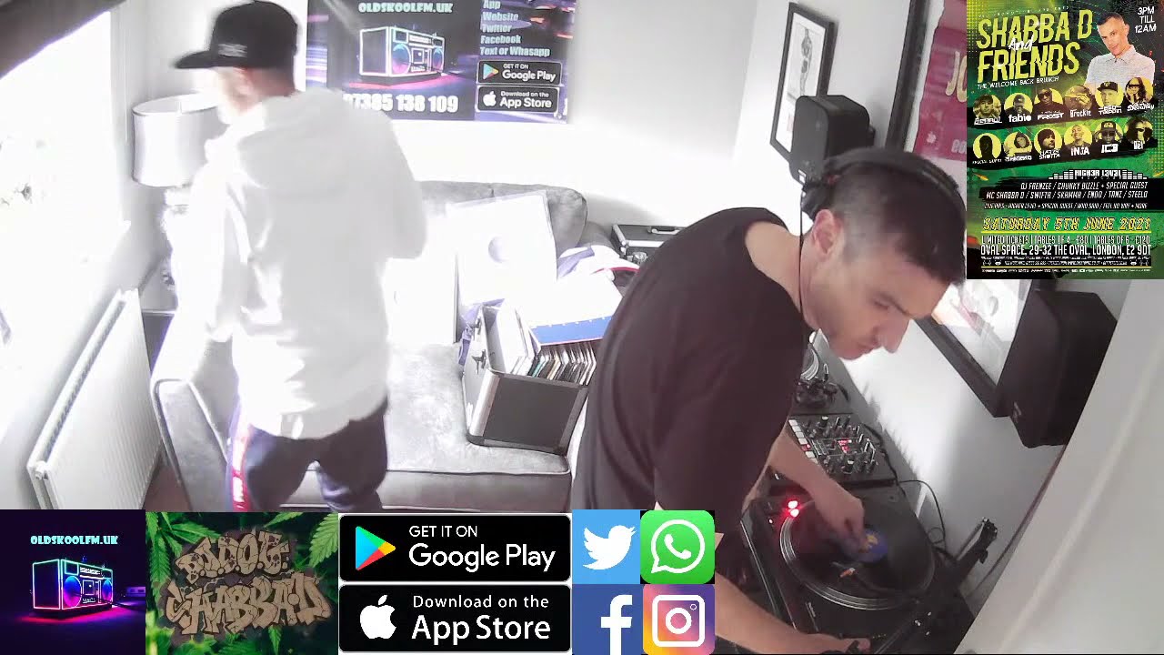 Oldskoolfm.uk live with Shabba D, 92-97 Jungle