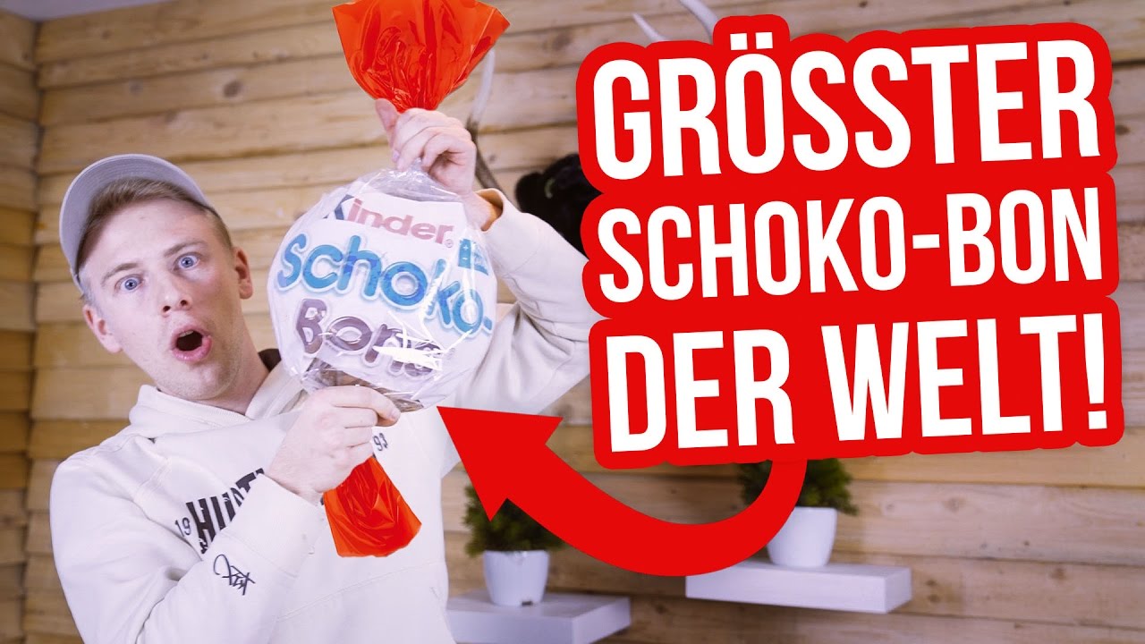 größter KINDER SCHOKOBON der WELT ! - WTF?! II RayFox
