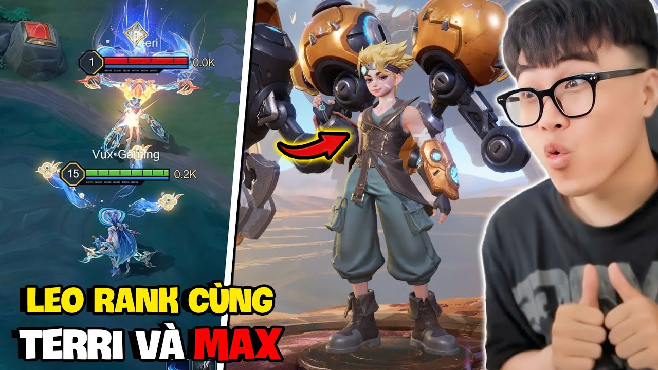 VUX TEST SKIN TEERI VÂN Y CẨM TÚ VÀ MAX SAU KHI THAY ĐỔI NGOẠI HÌNH ĐẦY BÙNG NỔ