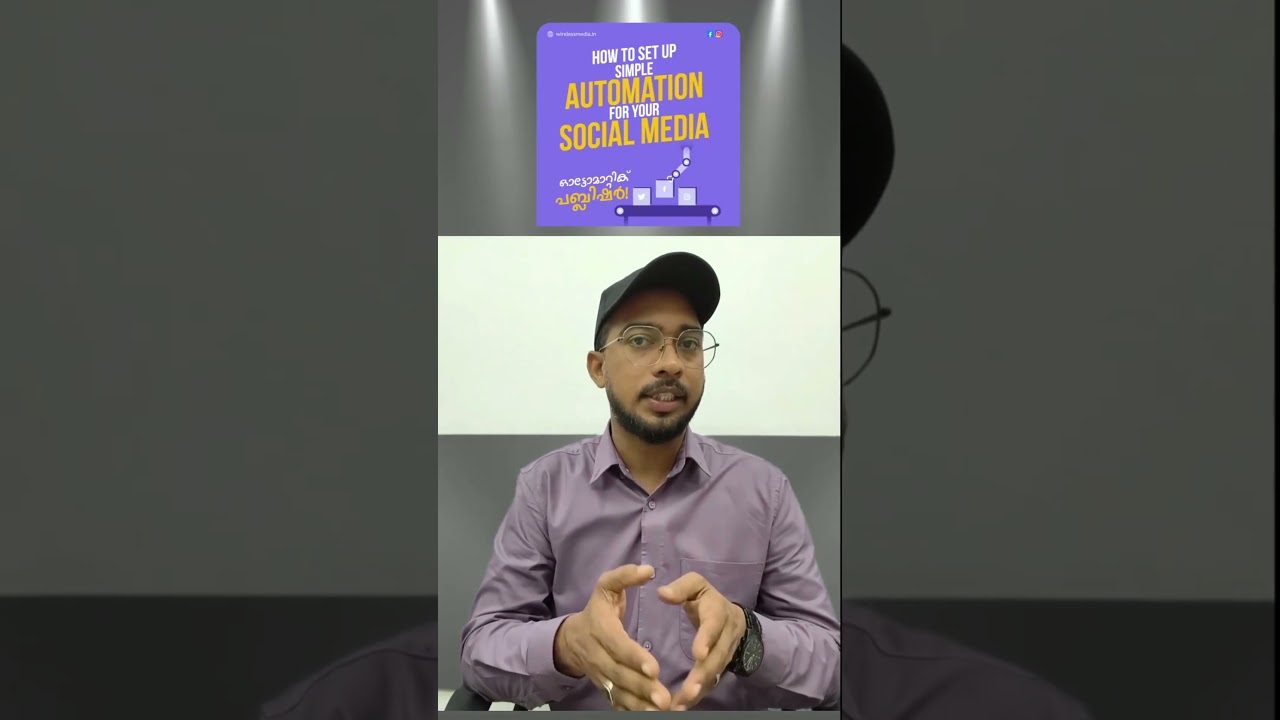 🗓️ Automate Social Media Posting! | Save 80% Time #WirelessMedia #Shorts