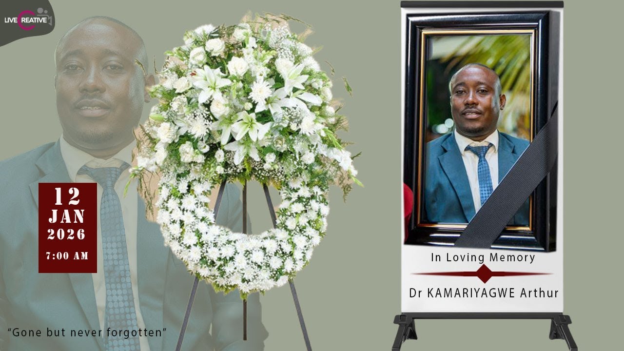 Funeral Ceremony of Dr. KAMARIYAGWE Arthur | Live from Bujumbura