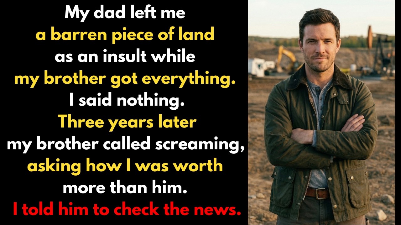 My Dad Left Me Worthless Land as an Insult. Three Years Later My Brother Called Screaming.