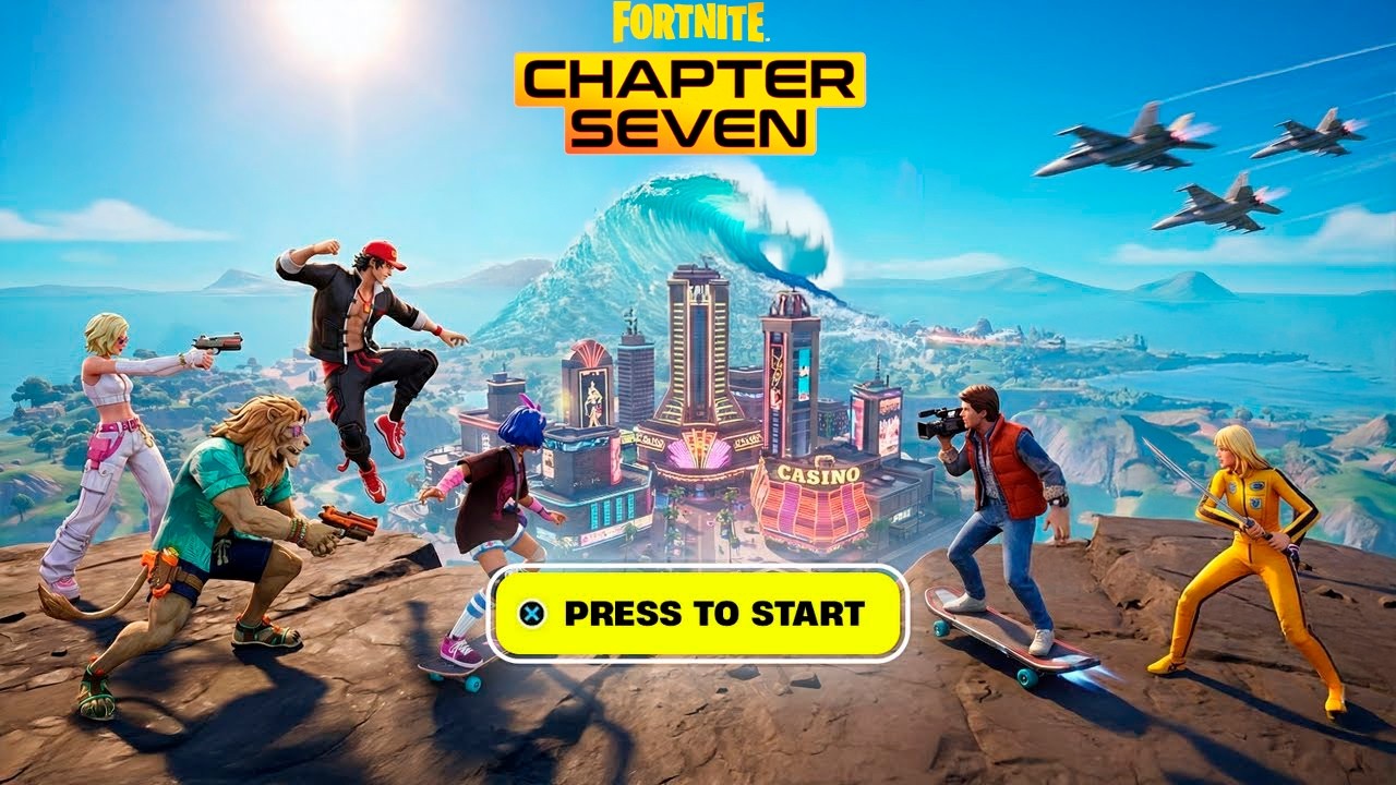 BIENVENIDOS a FORTNITE CAP&Iacute;TULO 7 🌊😱🔥