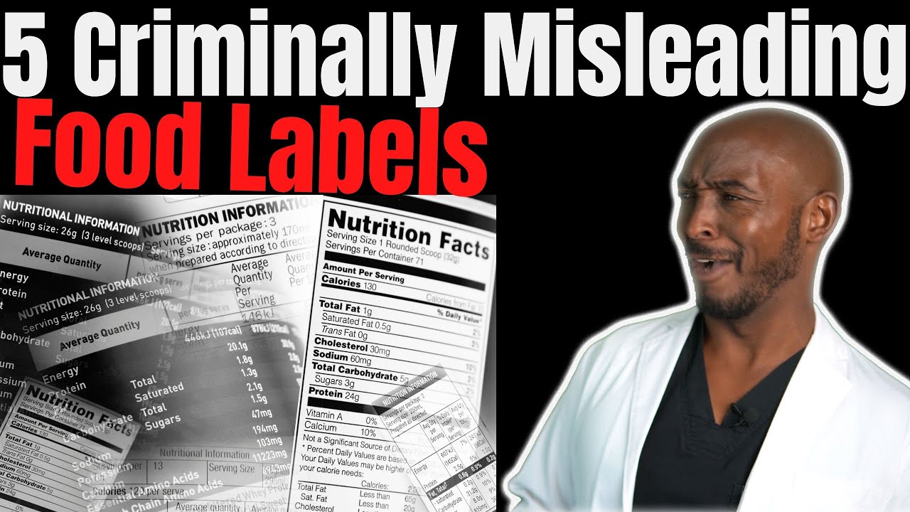 Five Criminally Misleading Food Labels and how we can stay healthy amongst the misinformation.