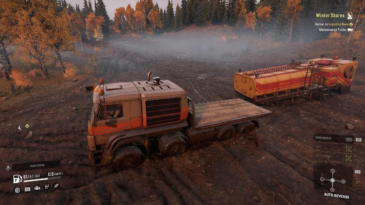 SnowRunner delivered two loads, second one seems to be wrong