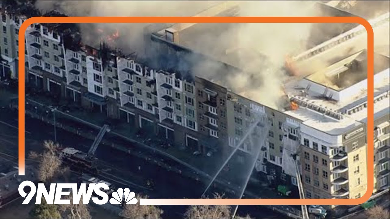 Crews respond to large fire in Aurora