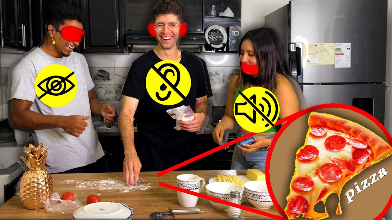 UN CIEGO, SORDO Y MUDO ( pizza SIN horno ) - El Patrón