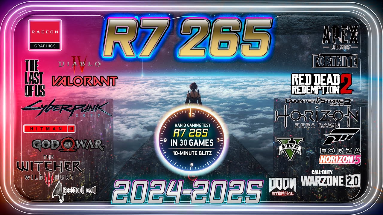 ⭕AMD Radeon R7 265 in 30 Games |  in 2025 &ndash; HOW IS THIS EVEN RUNNING!