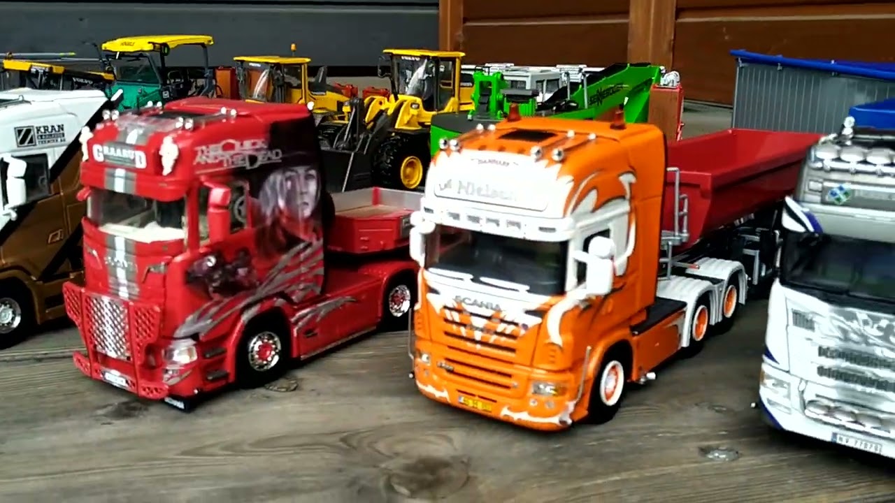Tekno and Wsi Model Trucks scala 1:50